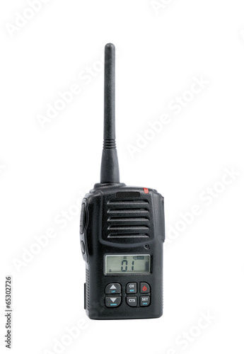 Radio Transceiver on White background