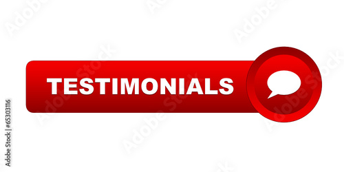 "TESTIMONIALS" Web Button (user satisfaction rating vote like)