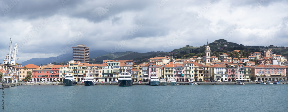 Imperia. Coastal city in the region of Liguria, Italy