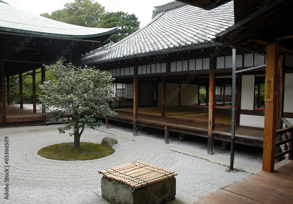 Foto Garden in a Temple