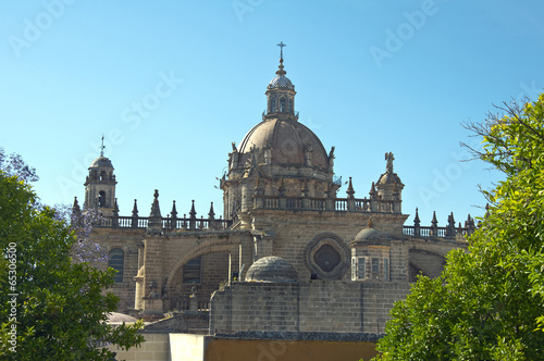 Cathedral of San Salvador city of Jerez de la Frontera, Spain, A