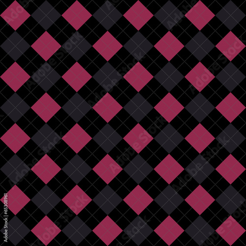 Black, Pink and Gray Argyle Pattern Repeat Background