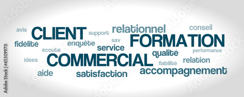Nuage de Mot : Client Formation Commercial
