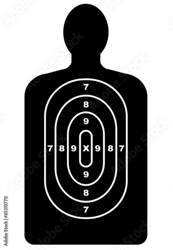 Human Shape Target