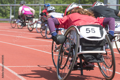 wheelchair race stadiium