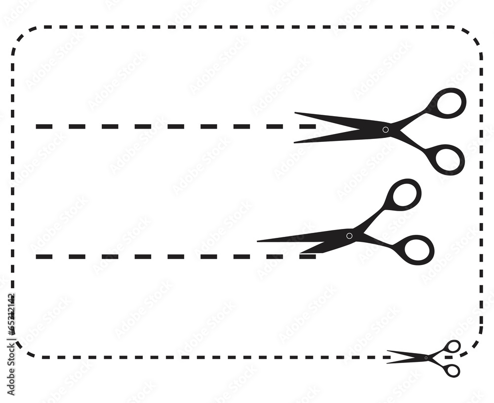 Cutting scissors Cutting scissors