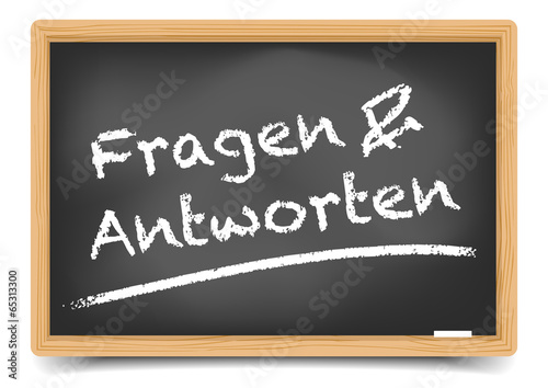 Schultafel Fragen und Antworten