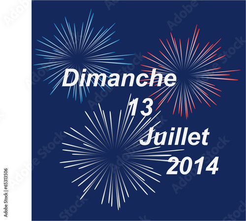 Dimanche 13 juillet 2014