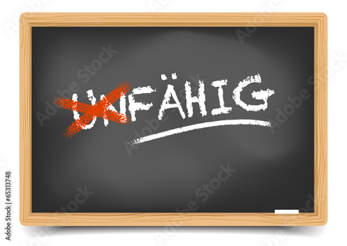 Schultafel Fähig