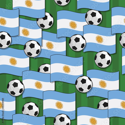 argentina football pattern