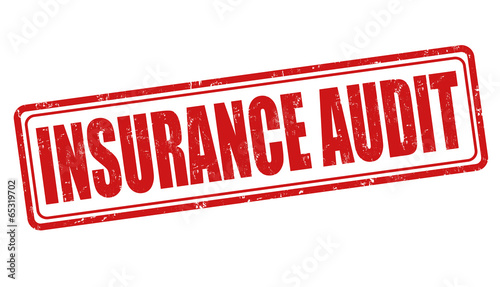 Insurance audit stamp