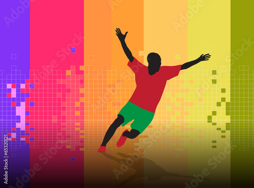 Runner. Vector