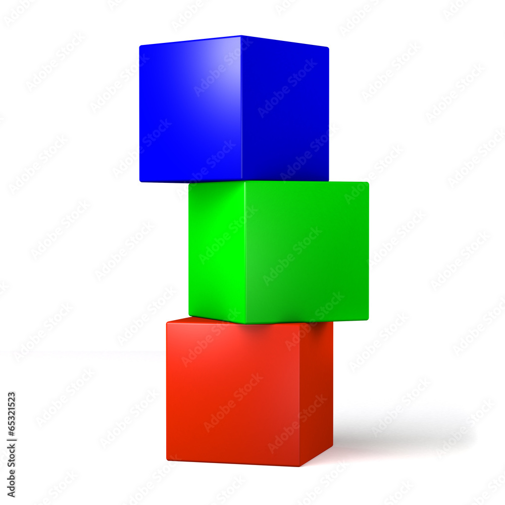 Fototapeta premium Cubes