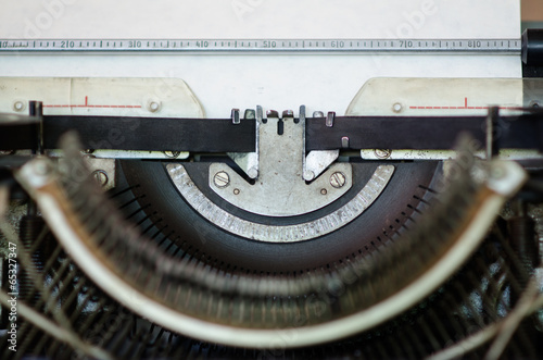 Vintage typewriter