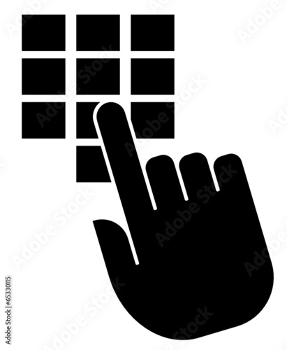 Enter code icon