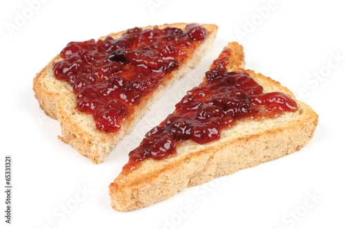 bread with jam
