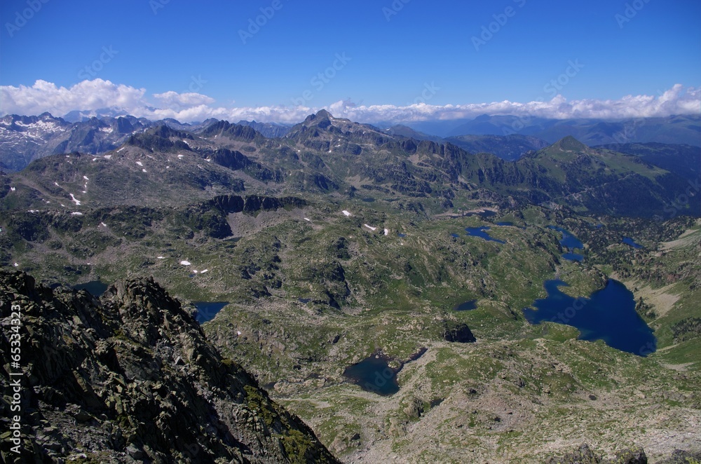 panorama pyrénéen