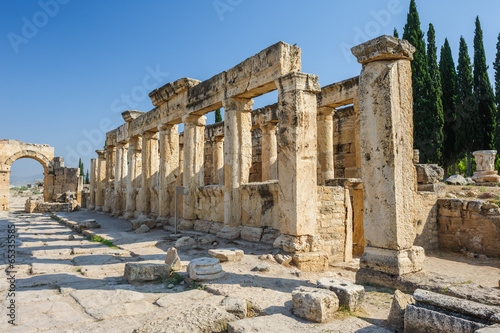 Ruins of Hierapolis, now Pamukkale photo