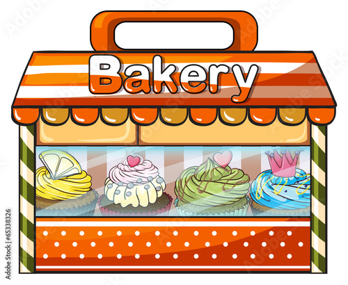 A bakery selling baked goods