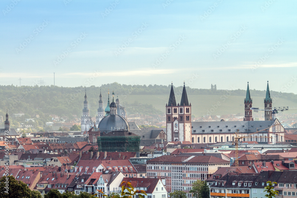 Würzburg City Panorama