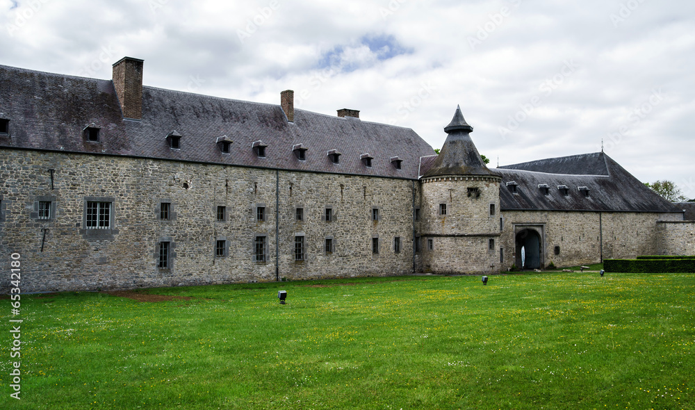 Renovated old medieval castle