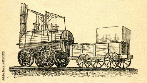 Locomotion No. 1 for Stockton-Darlington Railway