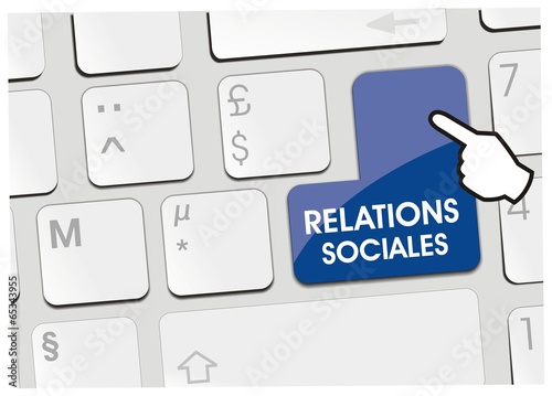 clavier relations sociales