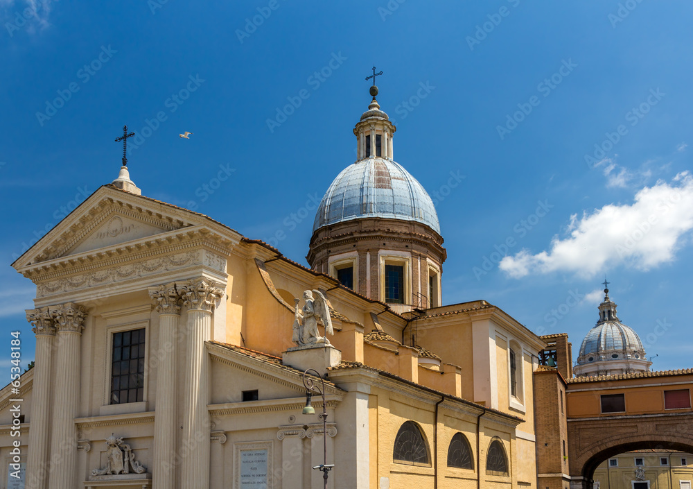 Church San Rocco in Rome, Italy