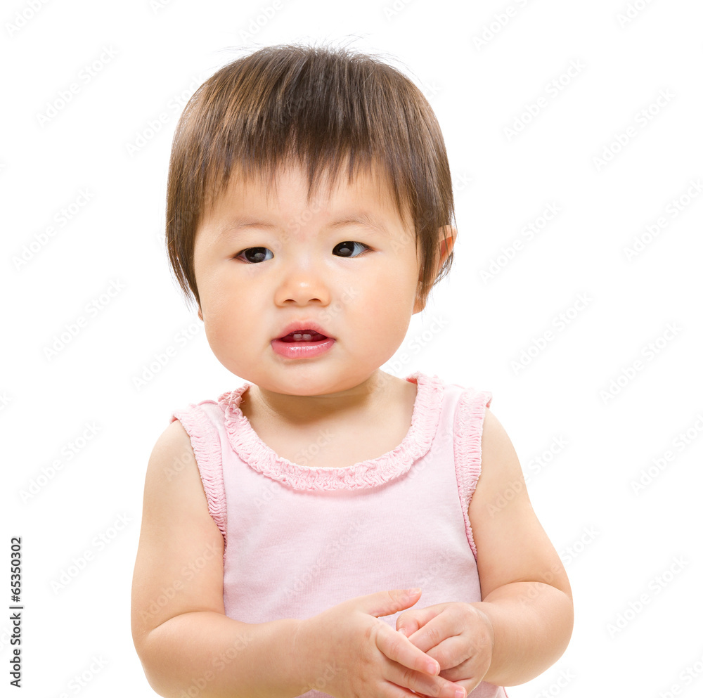 Adorable baby girl Adorable baby girl