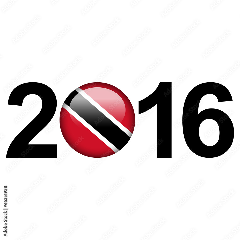 Trinidad and Tobago flag button Trinidad and Tobago flag button