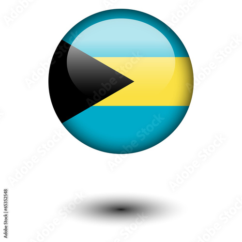 Flag button illustration - Bahamas Free Download Flag button illustration - Bahamas - GFXLoad