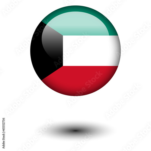 Flag button illustration - Kuwait Free Download Flag button illustration - Kuwait - GFXLoad