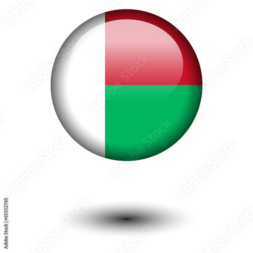 Free Download Flag button illustration - Madagascar - GFXLoad