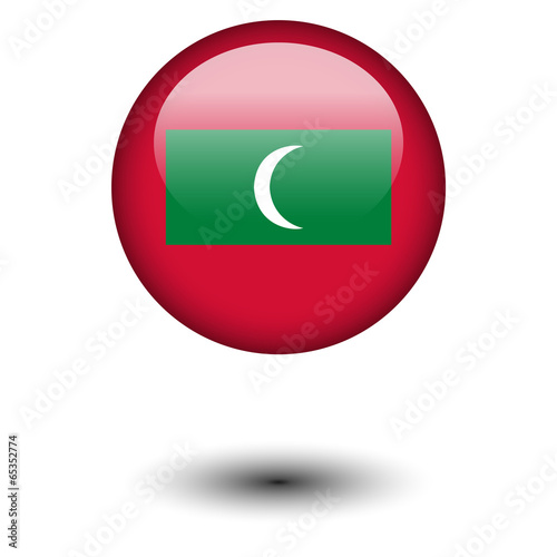 Flag button illustration - Maldives Free Download Flag button illustration - Maldives - GFXLoad