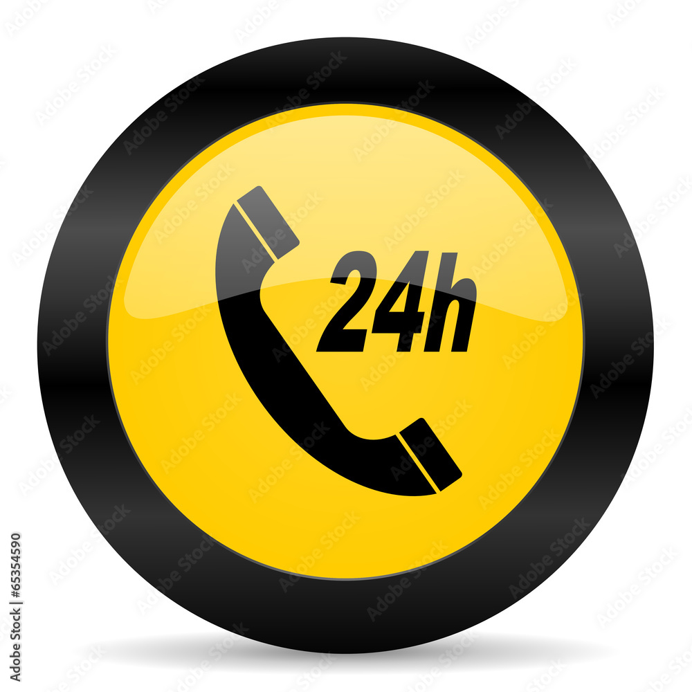 service black yellow web icon service black yellow web icon