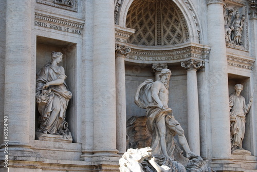 Rome, Italy. Trevi Fountain