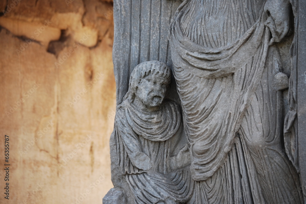 Arch of Constantine in Rome next Coliseum