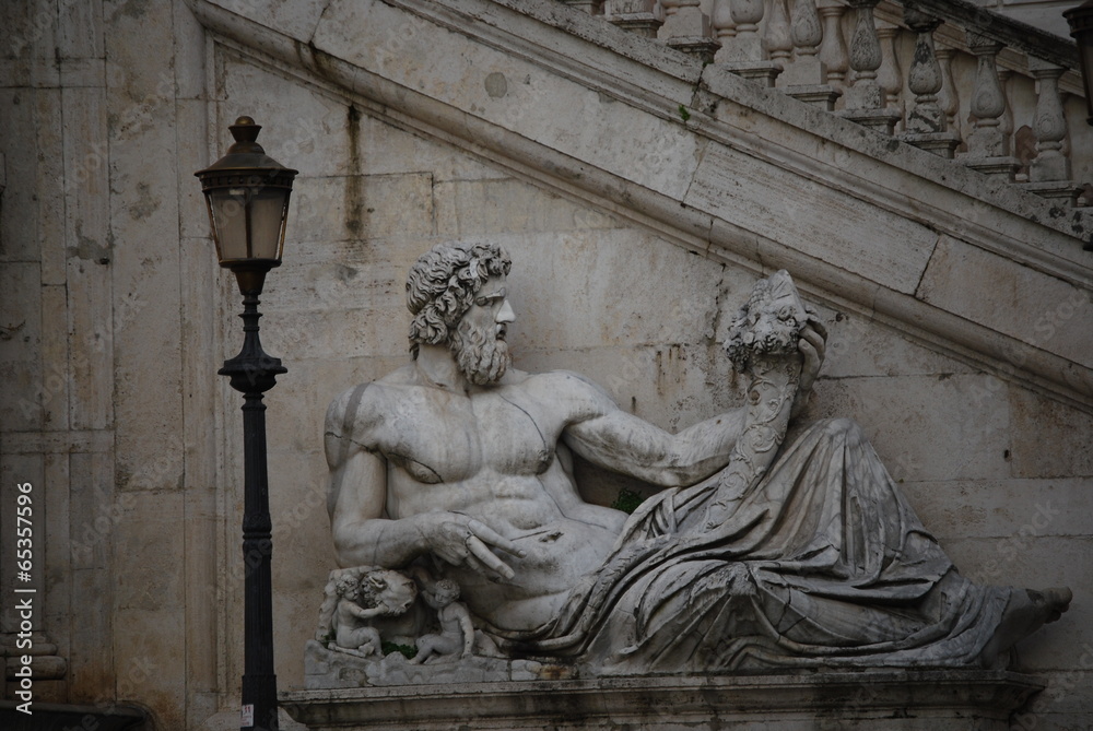 River God Statue on the Capitol Hill