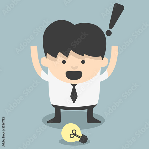 businessmen see Ideas fortuitous