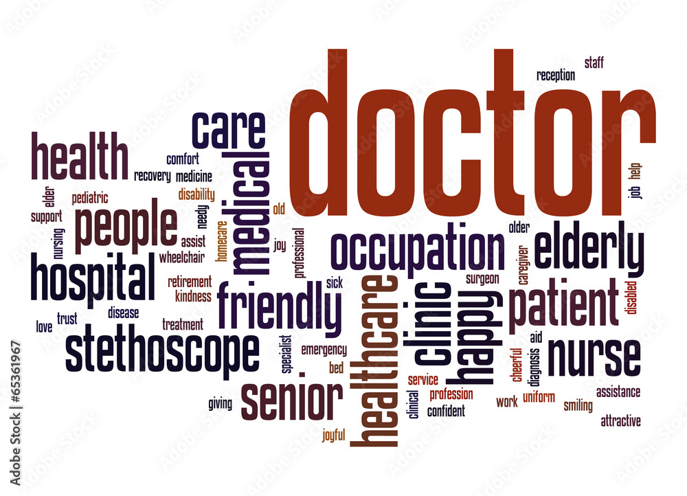 Doctor word cloud