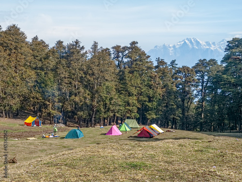 Trekking camp