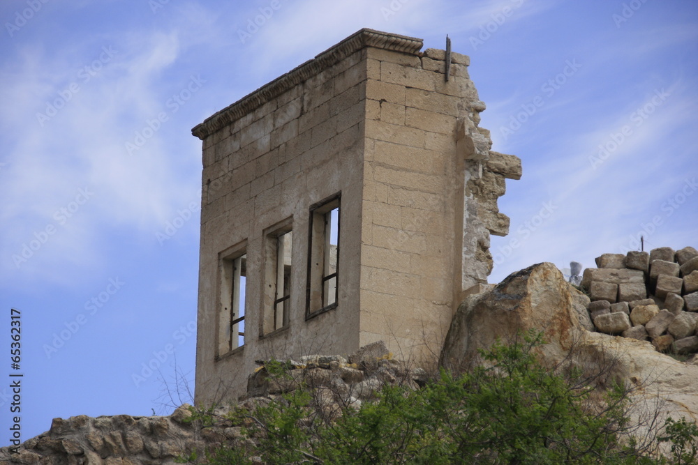 ruine de façade