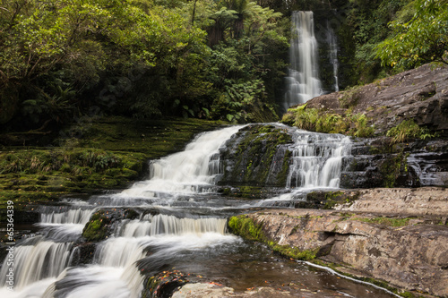 McLean Falls in Catlins, New Zealand