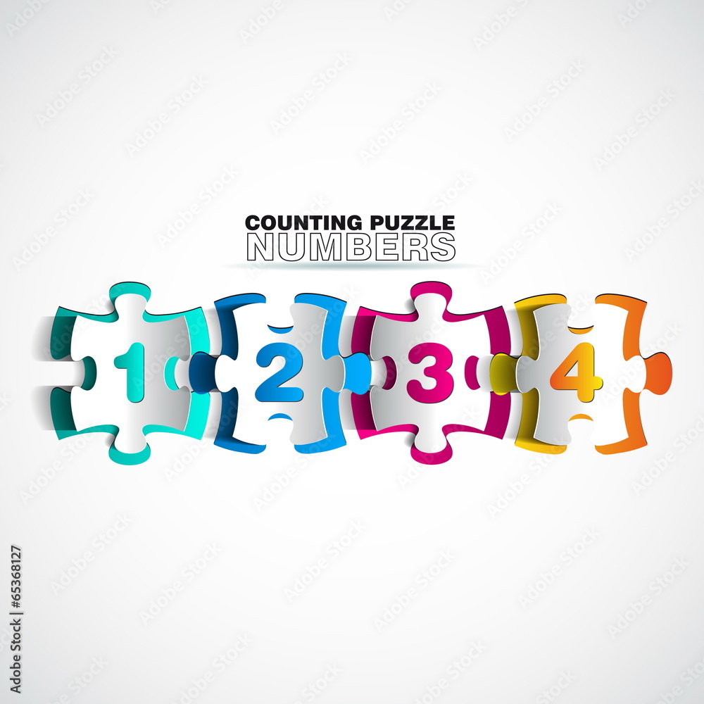 Vector progress icons - one two three four Vector progress icons - one two three four