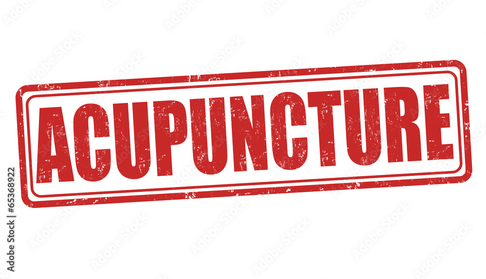 Acupuncture stamp Acupuncture stamp