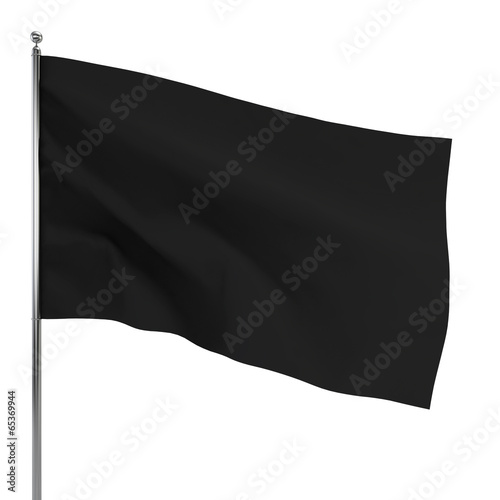 Vászonkép Black flag