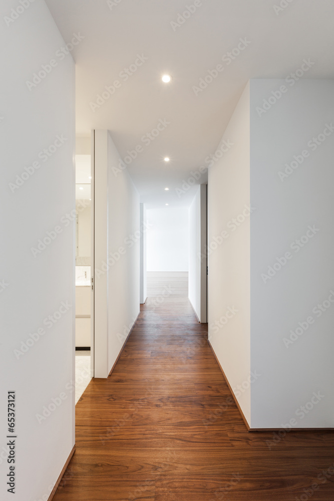 Obraz premium Modern house, corridor