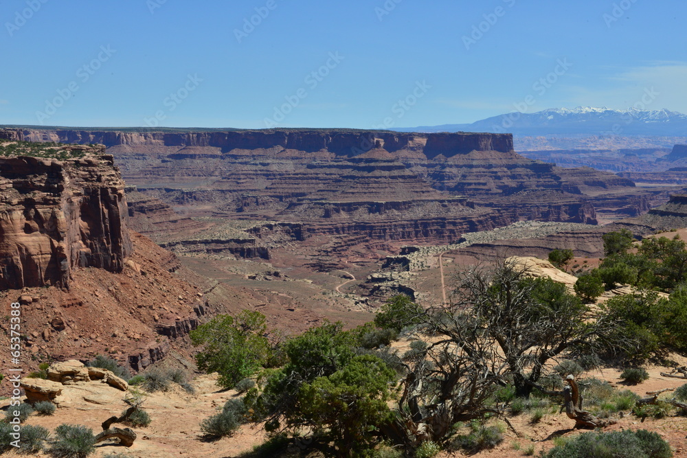 Canyon Lands in Utah in April 2014