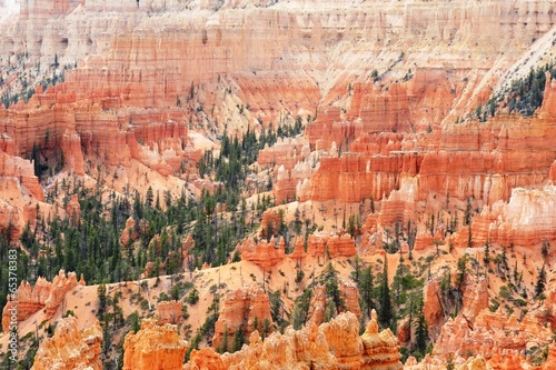 Sunset Canyon at Bryce Canyon National park, Utah.