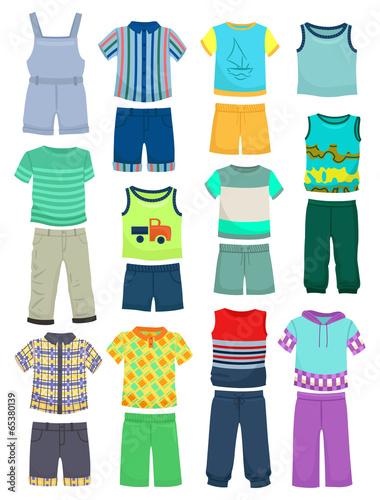 Summer clothes for little boys